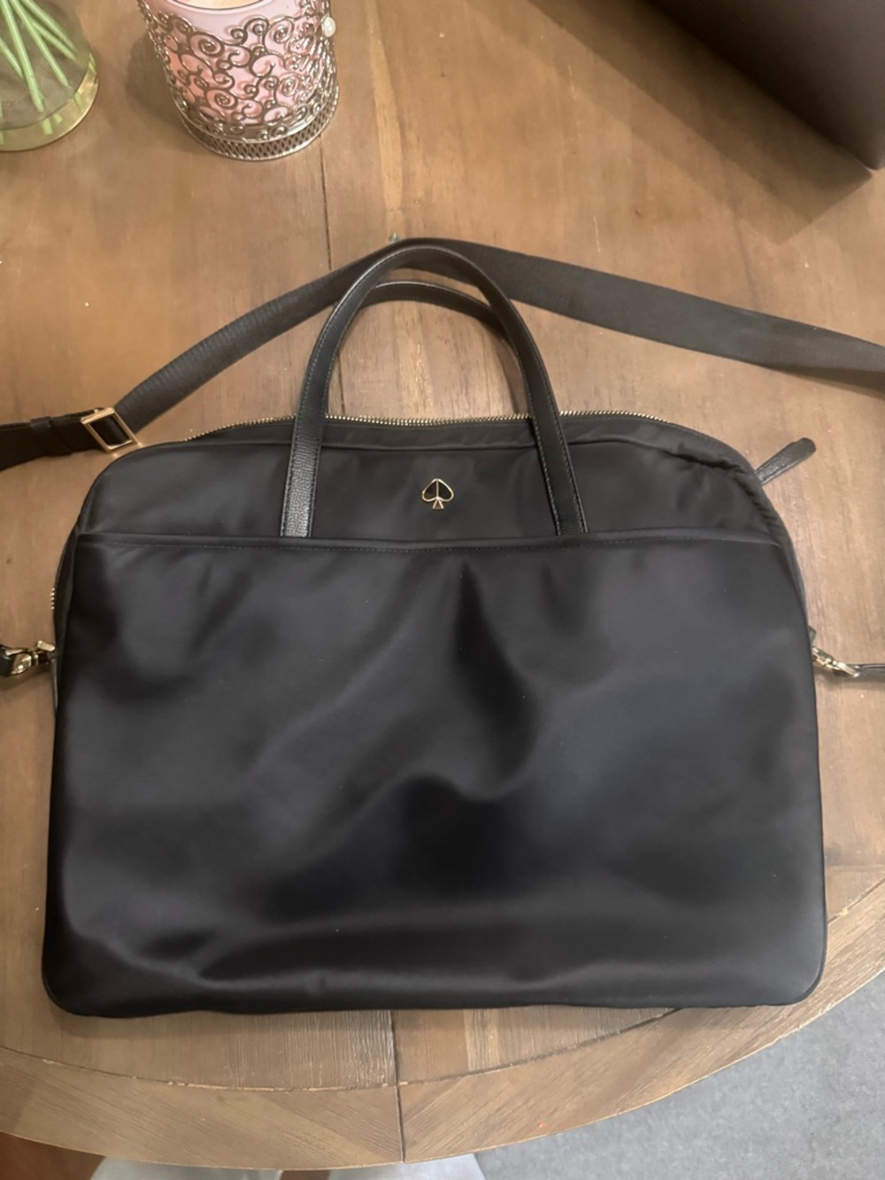 Kate Spade Black  Briefcase